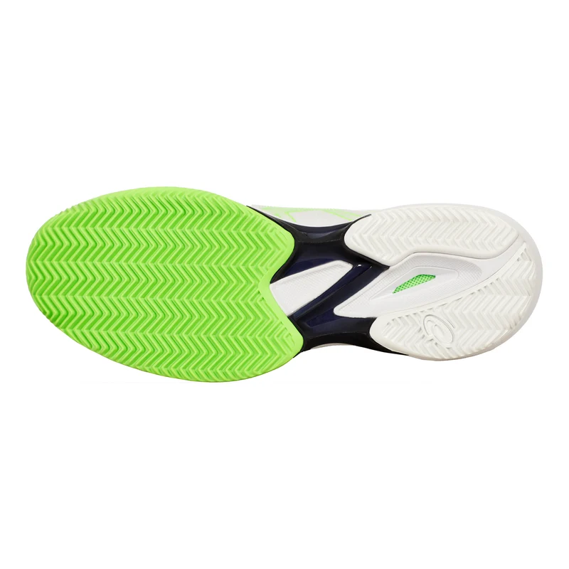 Solution Speed FF3 Chaussure terre battue Hommes - blanc, vert fluo