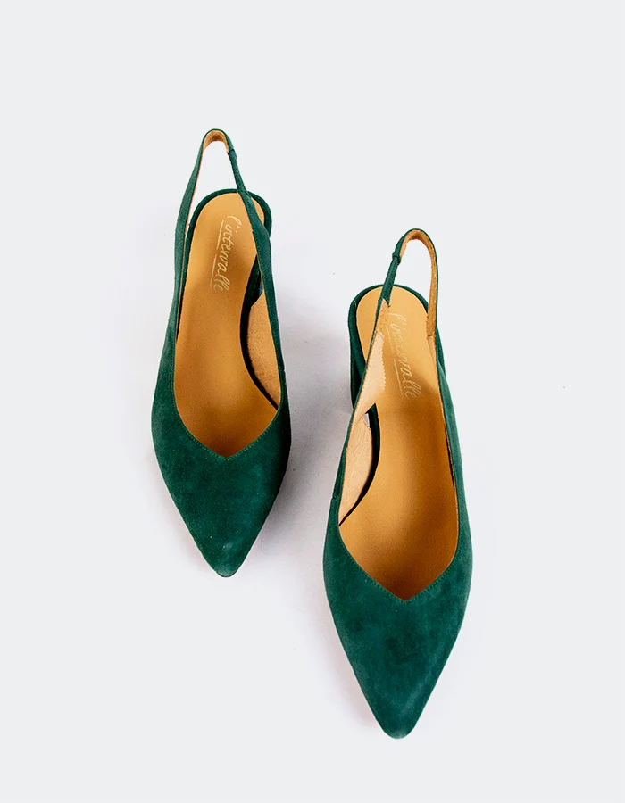 Vereda Green Suede