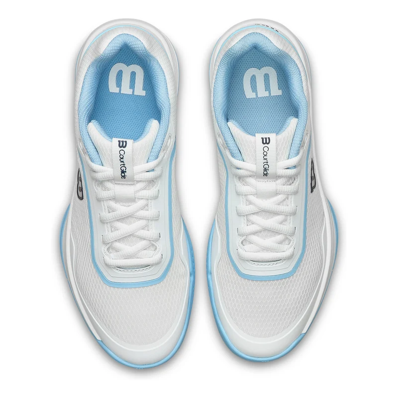 Court Glide Chaussures toutes surfaces Femmes - blanc, bleu clair
