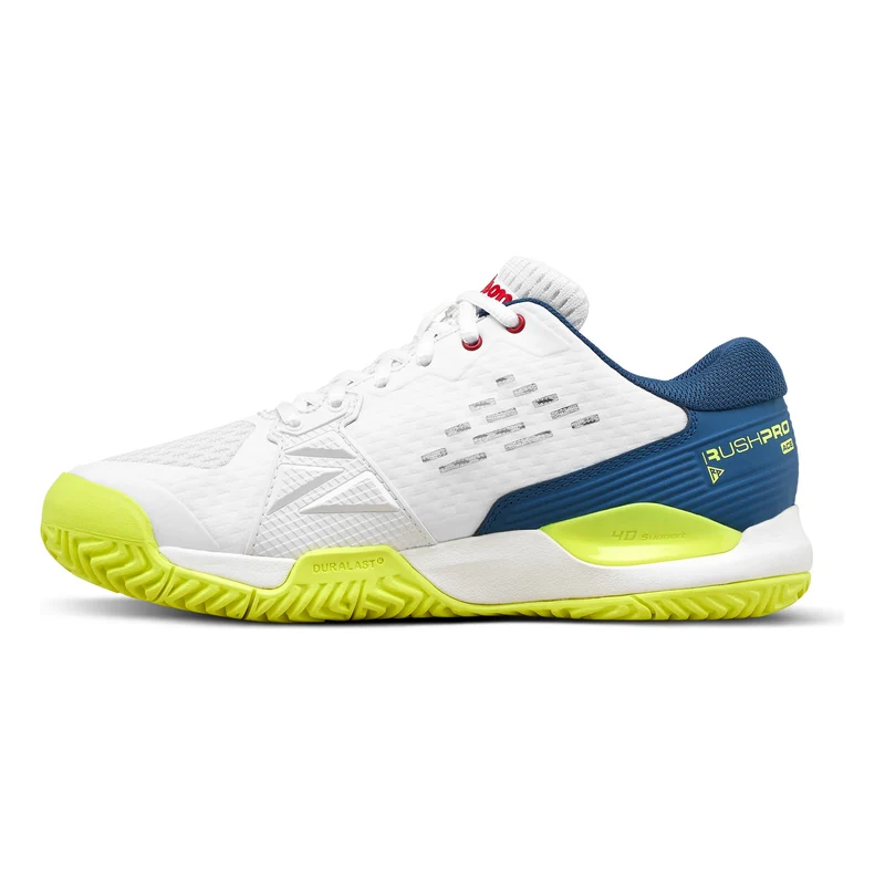 Rush Pro Ace Jr Chaussures toutes surfaces Enfants - blanc, bleu