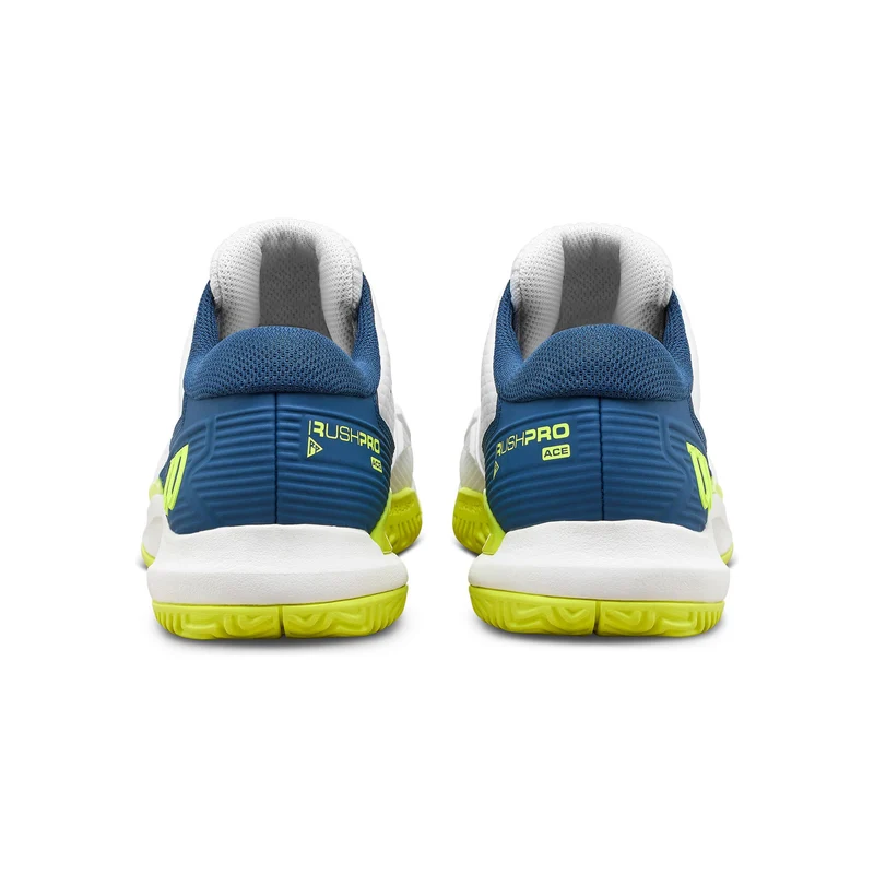Rush Pro Ace Jr Chaussures toutes surfaces Enfants - blanc, bleu