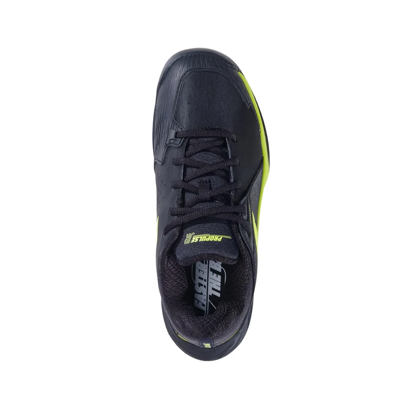 Propulse 3 Chaussure terre battue Enfants - noir, jaunes fluo