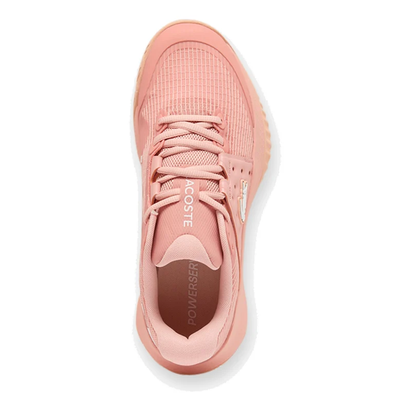 Power Serve Chaussures toutes surfaces Femmes-abricot, blanc