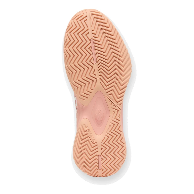 Power Serve Chaussures toutes surfaces Femmes-abricot, blanc