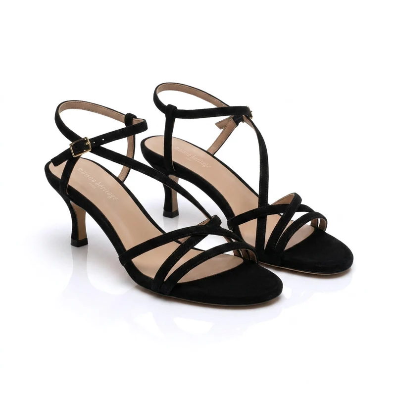BIANCA NOIR SUEDE