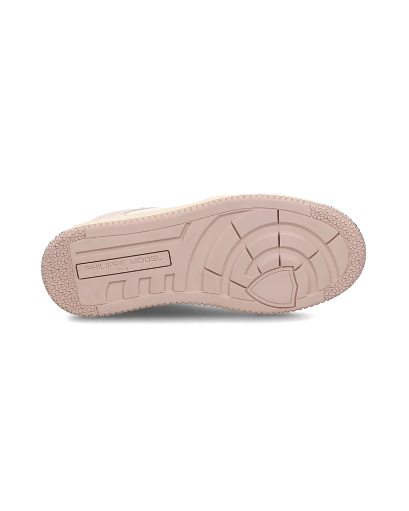 Sneakers La Grande Tennis Women, White Pink