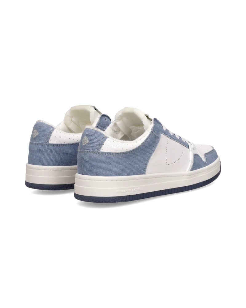 Sneakers La Grande Tennis Men, White Light Blue