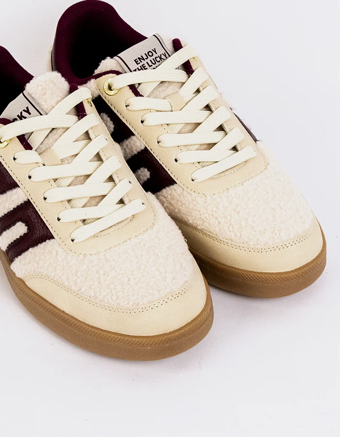 Shearly Beige/Bordo