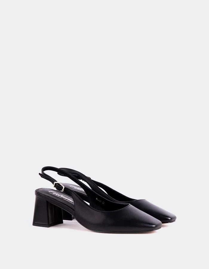 Meryl Black Leather