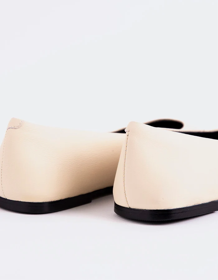 Mekka Off White Leather