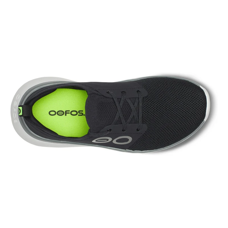 OOmy Stride Chaussure de récupération Hommes - blanc, noir