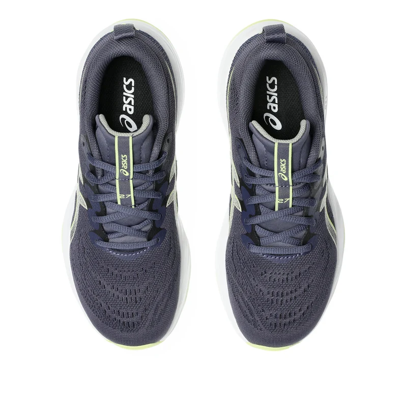 Gel-Cumulus 27 GS Chaussure de running sans stabilisateurs Enfants-bleu gris, jaune