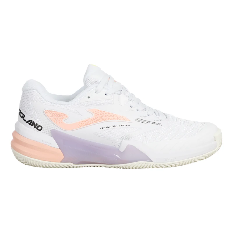 Roland Lady Chaussure terre battue Femmes-blanc