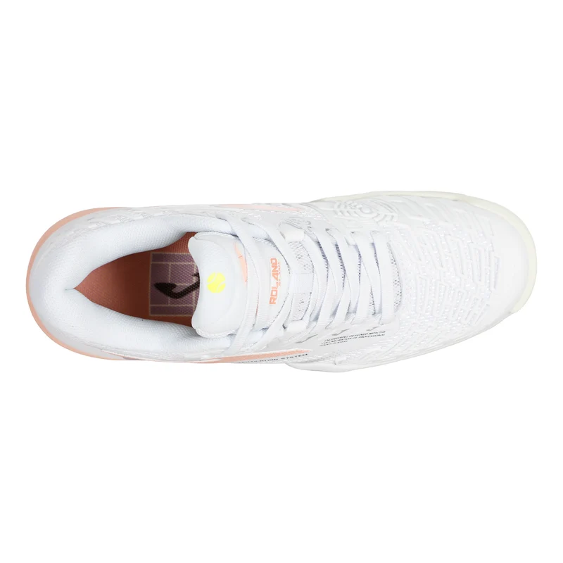 Roland Lady Chaussure terre battue Femmes-blanc