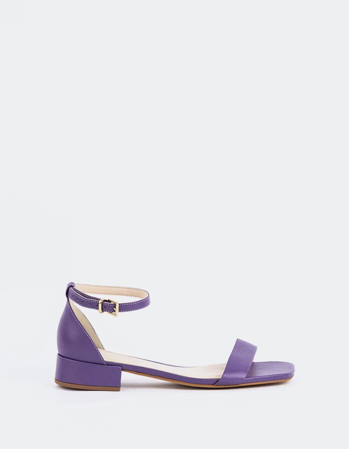 Yanna Purple Leather