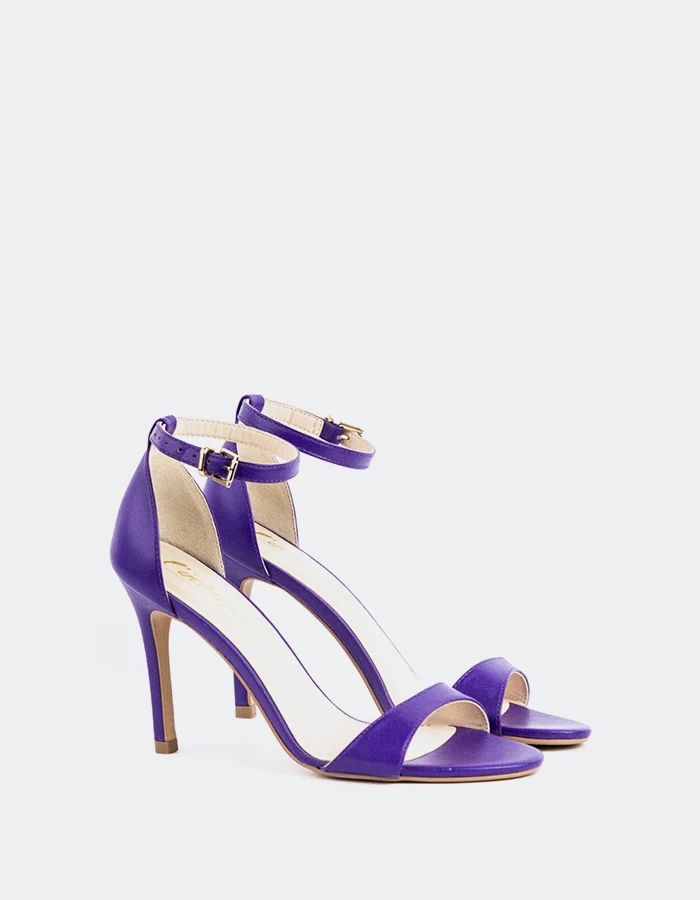 Amarah Purple Leather