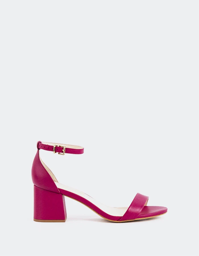 Karissa Fuchsia Leather