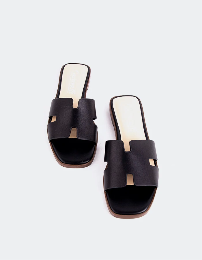 Ranna Black Leather
