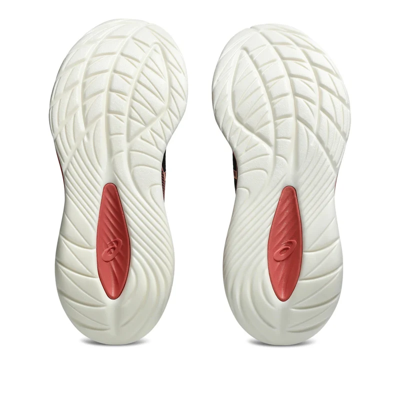 Gel-Cumulus 27 Chaussure De Running Sans Stabilisateurs Femmes-Noir,Corail