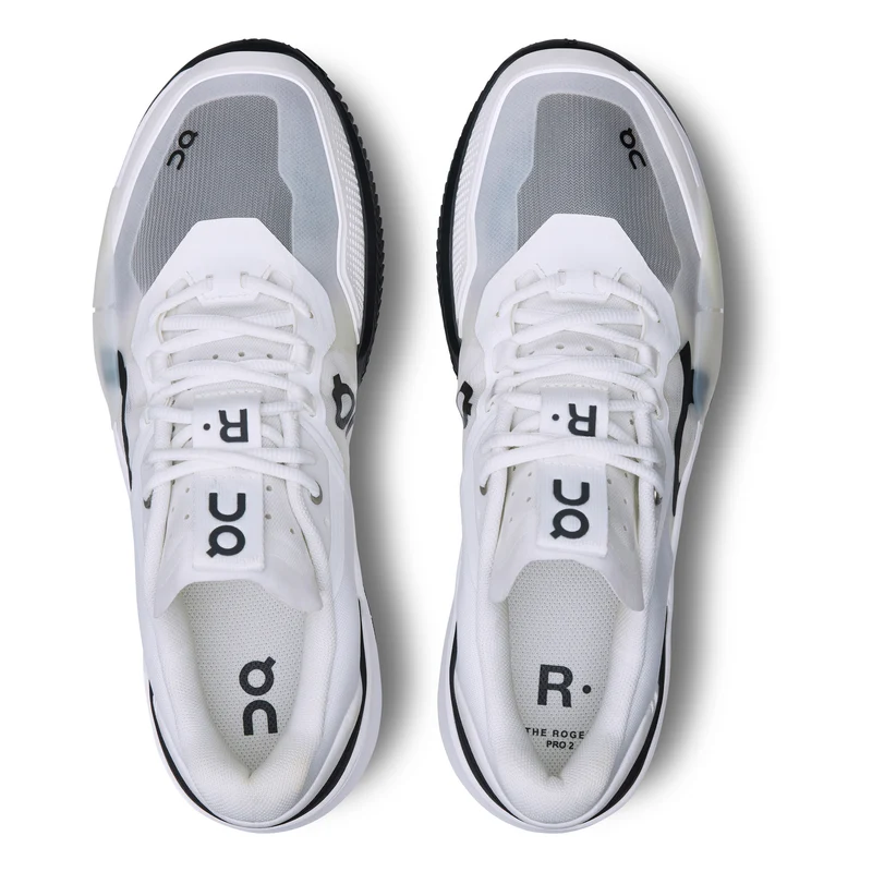 The Roger Pro 2 Chaussure Terre Battue Hommes-Blanc,Noir