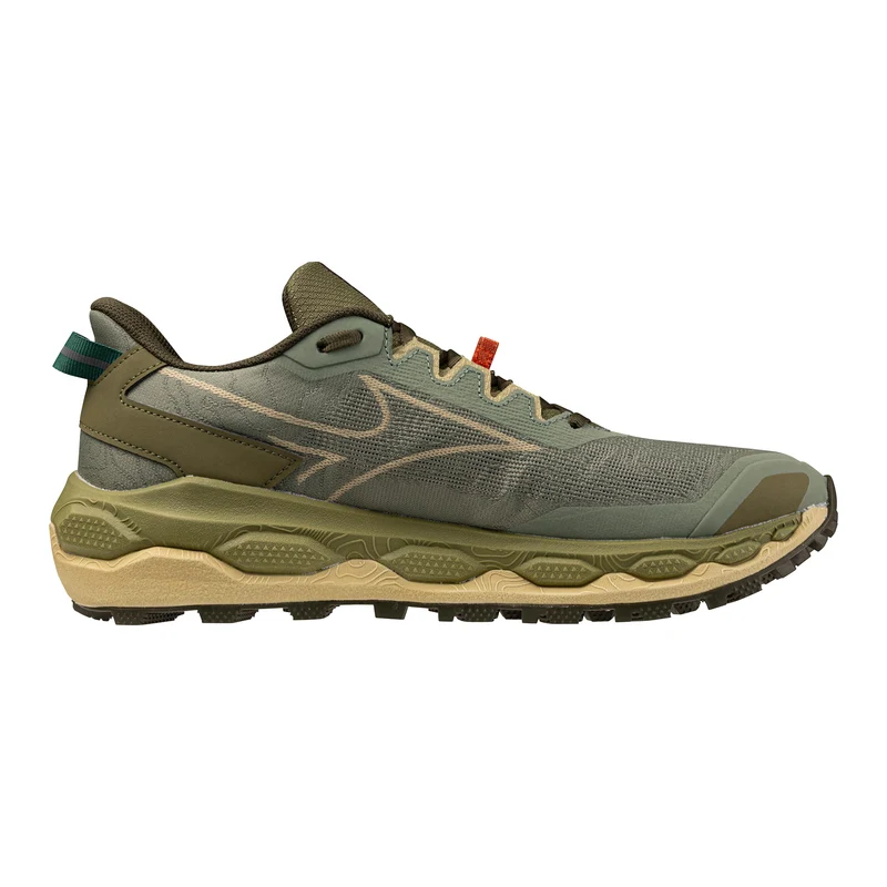 Wave Mujin 11 Chaussure trail Hommes - vert olive, marron