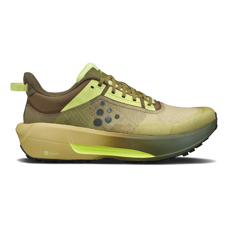 Nordlite Ultra Pro Chaussure de running sans stabilisateurs Hommes - vert, jaune