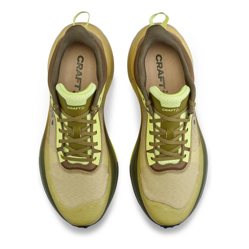 Nordlite Ultra Pro Chaussure de running sans stabilisateurs Hommes - vert, jaune