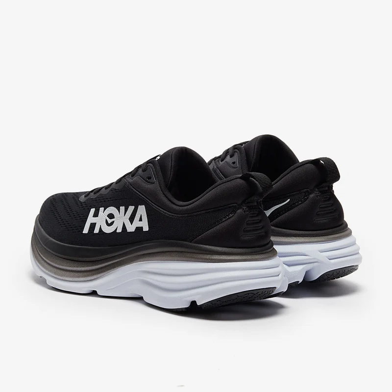 Hoka Femme Bondi 8 - Noir/Blanc