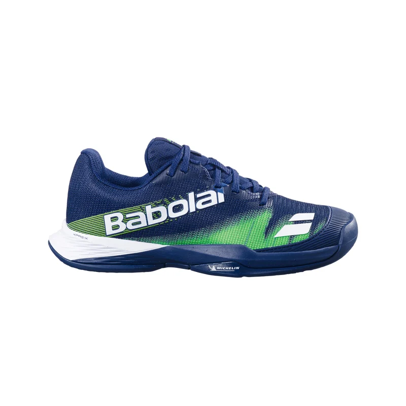 Jet Premura Chaussures padel Garçons - bleu foncé, vert