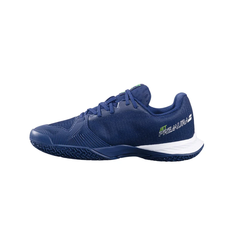 Jet Premura Chaussures padel Garçons - bleu foncé, vert