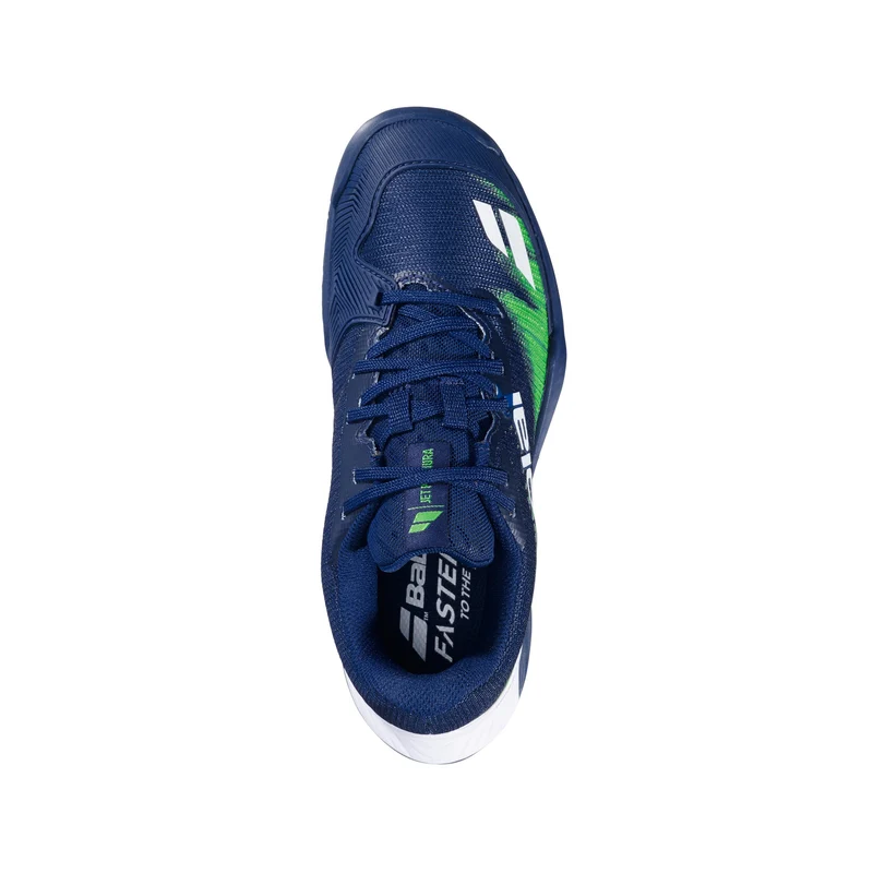 Jet Premura Chaussures padel Garçons - bleu foncé, vert