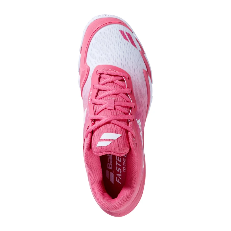 Premura 3 PADL Chaussures padel Femmes-corail, blanc