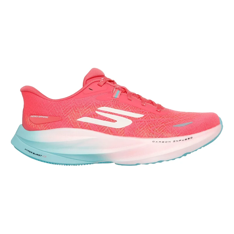 SKX Aero Spark Chaussure de running sans stabilisateurs Femmes - corail, blanc