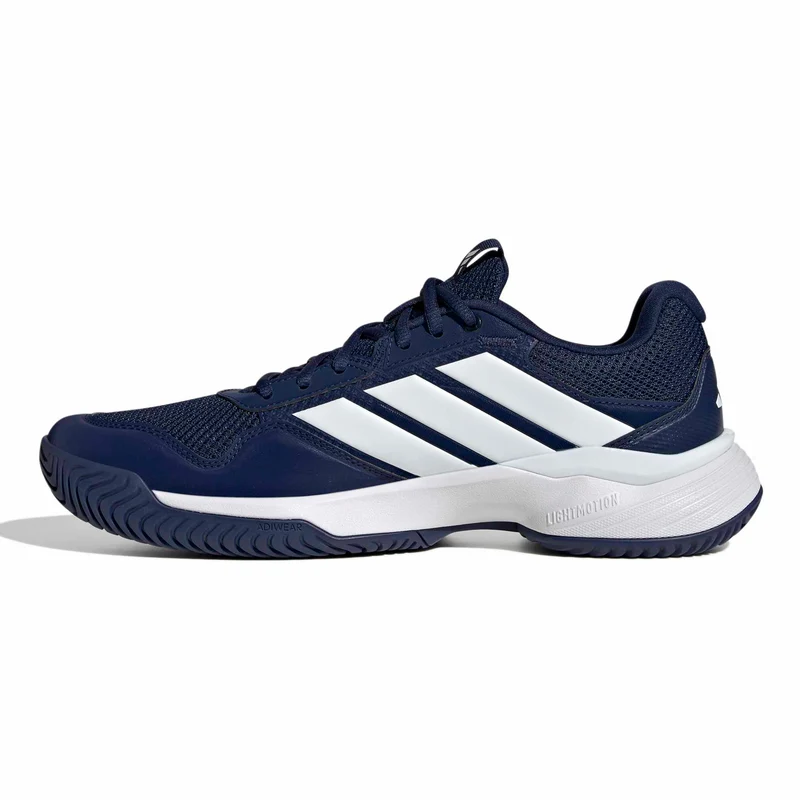 GameCourt 3 Wide Chaussures toutes surfaces Hommes - bleu foncé, blanc