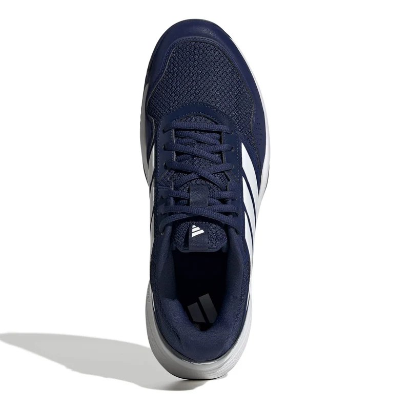 GameCourt 3 Wide Chaussures toutes surfaces Hommes - bleu foncé, blanc