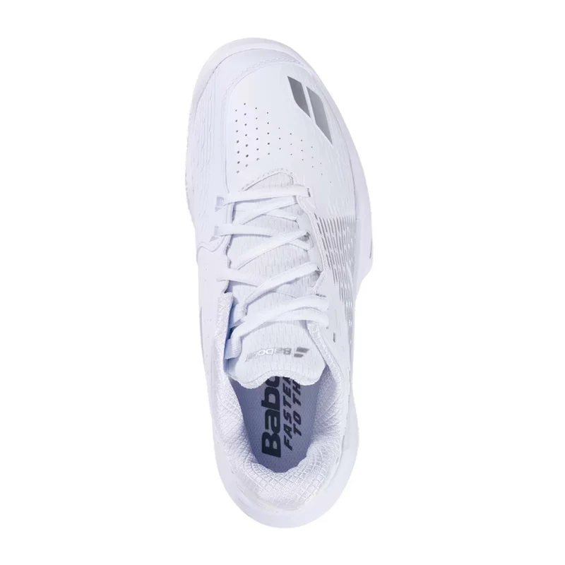 Propulse Storm Chaussure terre battue Femmes - blanc, argent