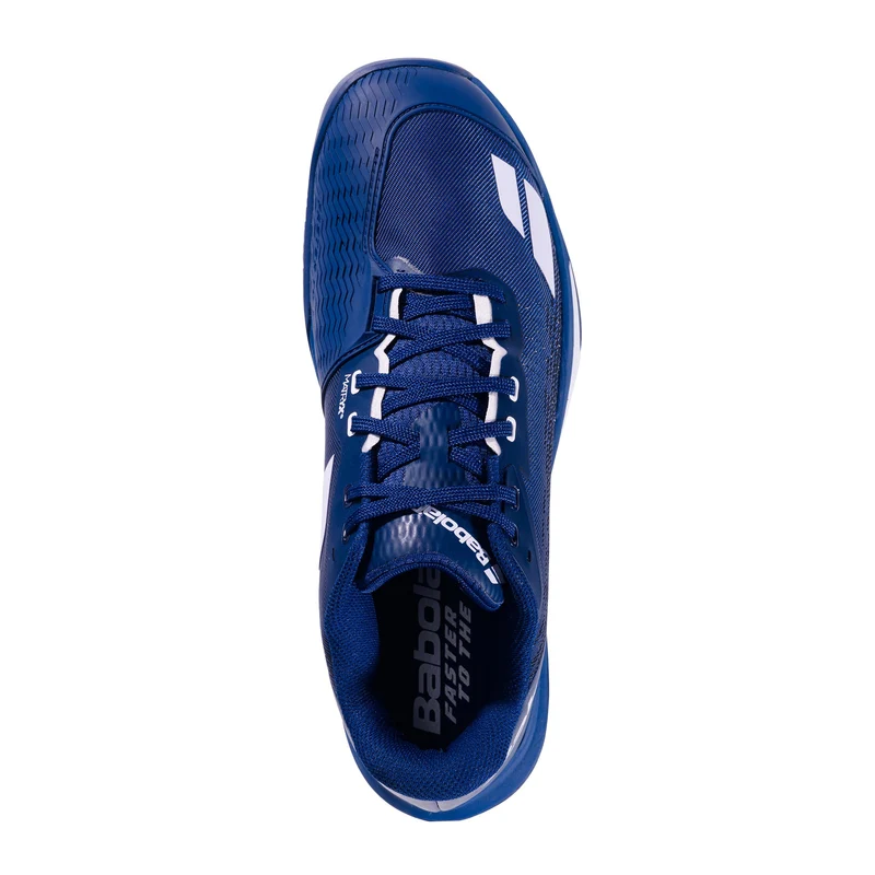 Jet Mach 4 Chaussure terre battue Hommes - bleu foncé, blanc