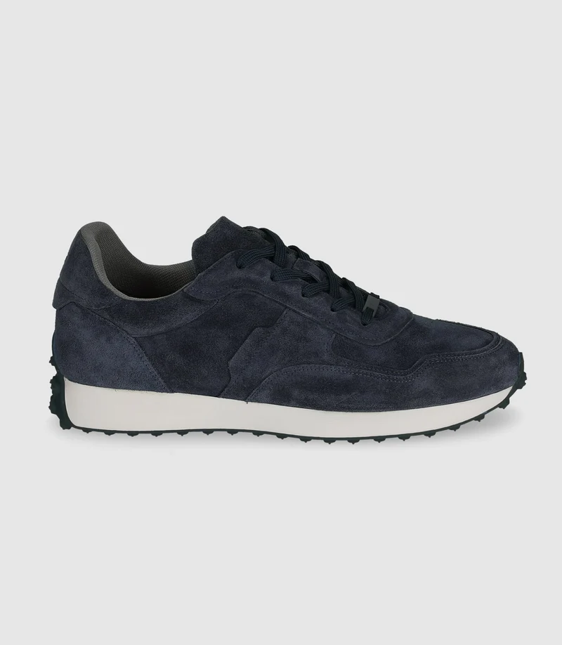 Sneakers en cuir marine OTTO