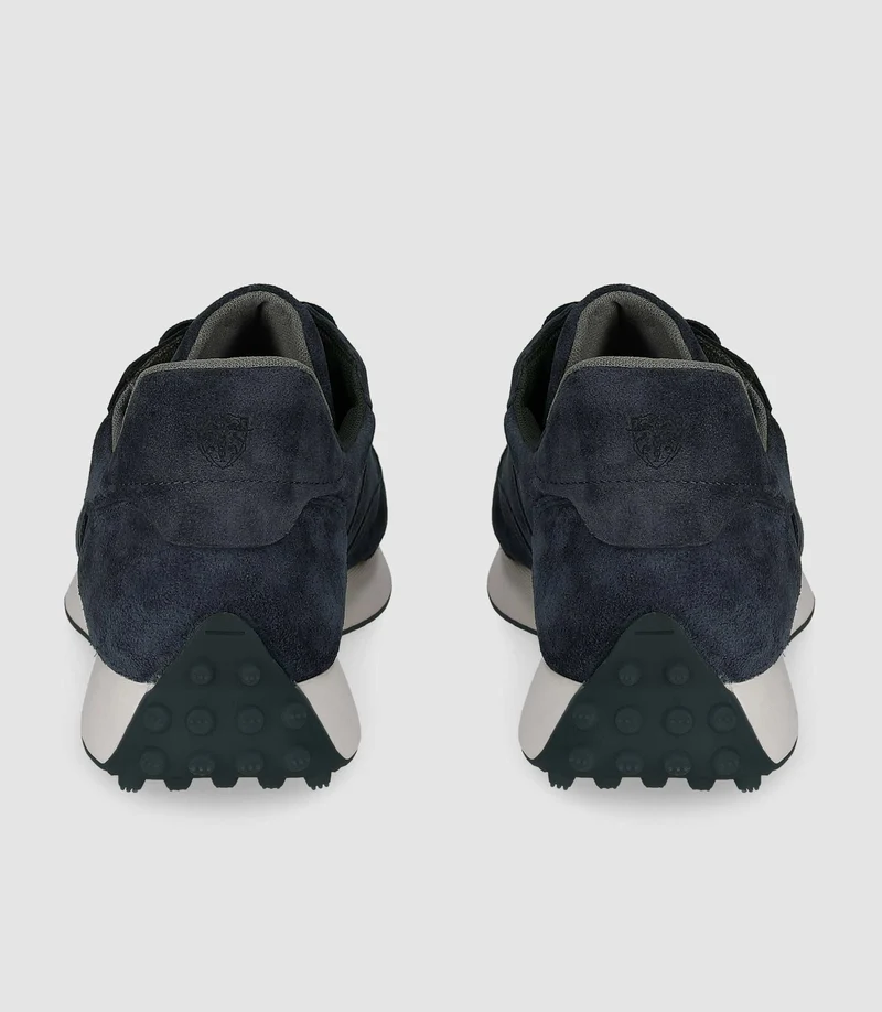 Sneakers en cuir marine OTTO