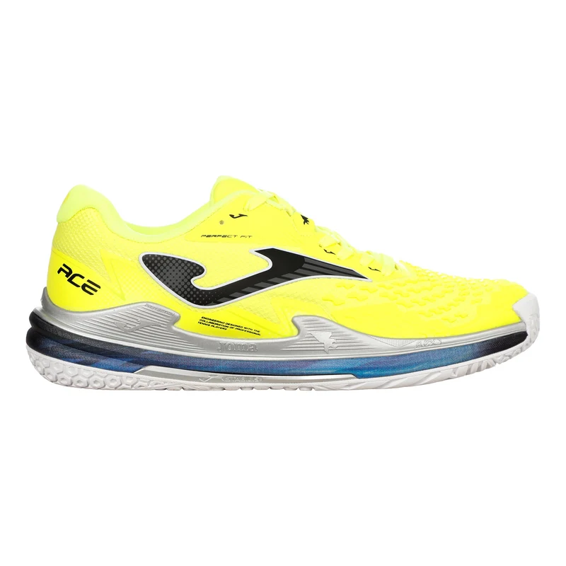 Ace Chaussures toutes surfaces Hommes - jaunes fluo, argent