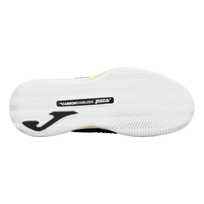 Ace Chaussure terre battue Femmes - noir, jaune lemon