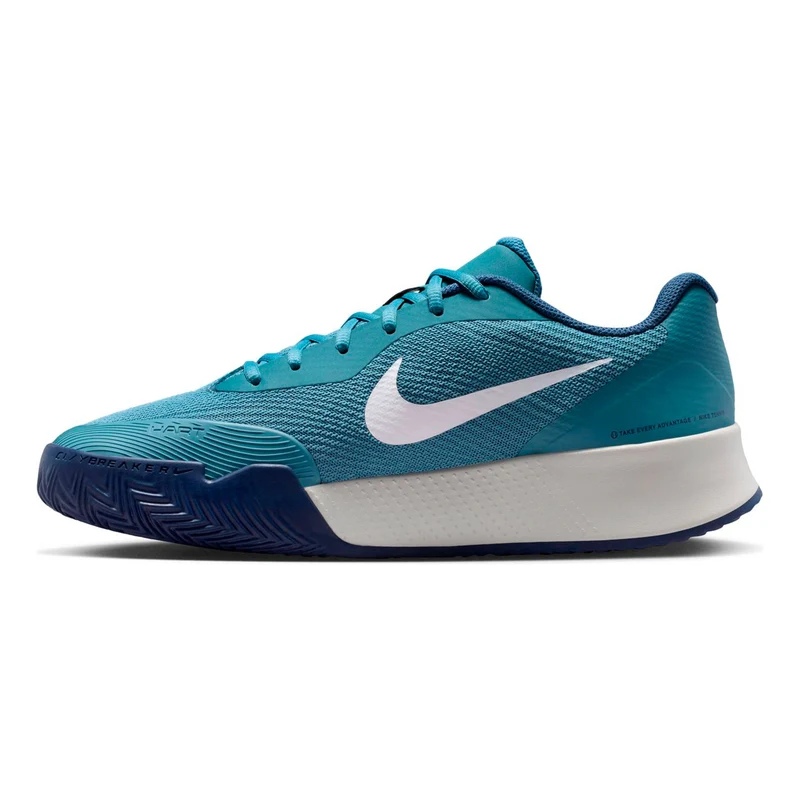 Vapor Lite 3 Chaussure terre battue Hommes - bleu petrol, blanc