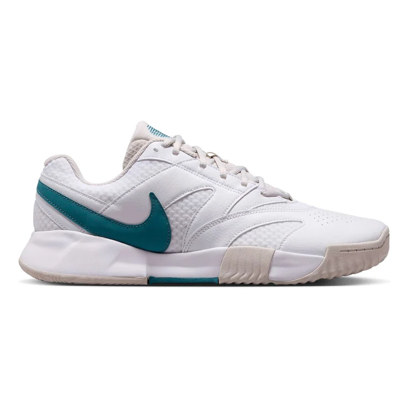 Court Lite 4 Chaussure terre battue Hommes - blanc, bleu petrol