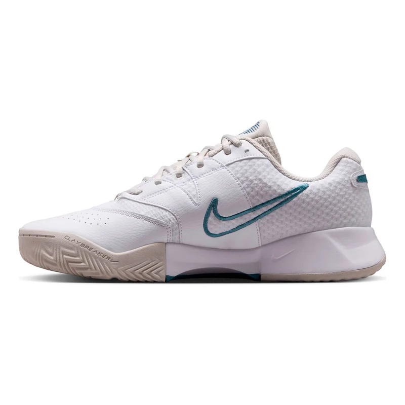 Court Lite 4 Chaussure terre battue Hommes - blanc, bleu petrol
