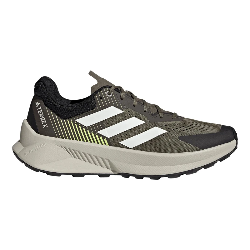 Terrex Soulstride Flow Chaussure trail Hommes - vert olive, blanc