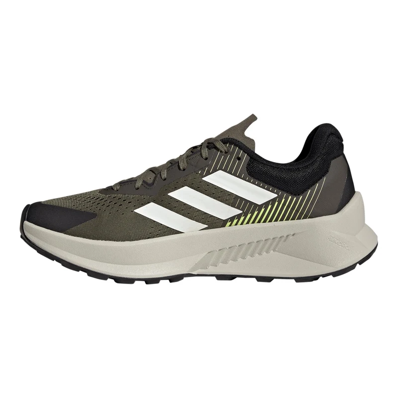 Terrex Soulstride Flow Chaussure trail Hommes - vert olive, blanc