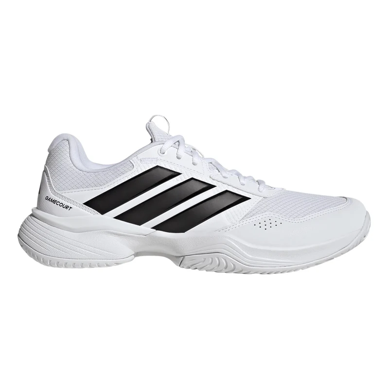 GameCourt 3 Wide Chaussures toutes surfaces Hommes - blanc, noir