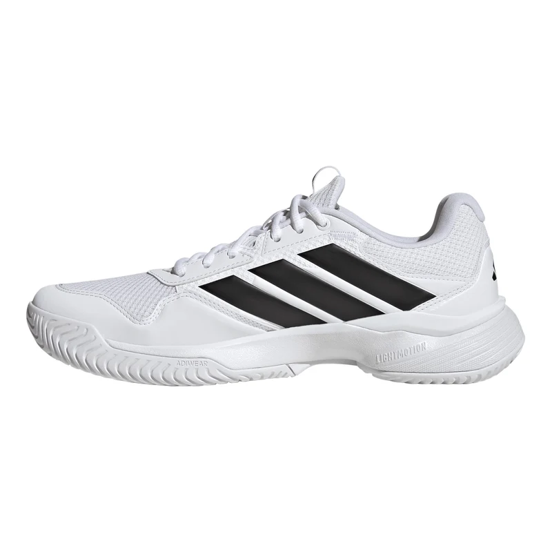 GameCourt 3 Wide Chaussures toutes surfaces Hommes - blanc, noir