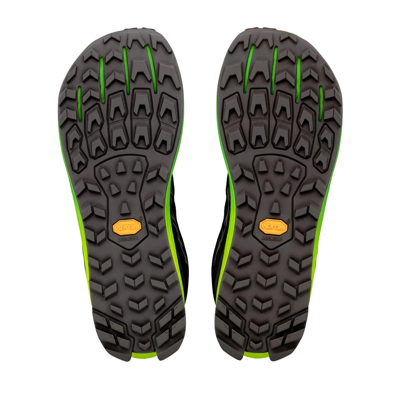 Lone Peak 9+ Chaussure trail Hommes - noir, vert