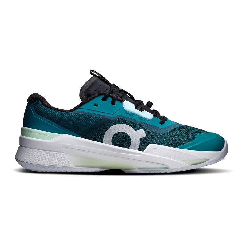 THE ROGER Pro Fire Chaussure terre battue Hommes - bleu petrol, blanc